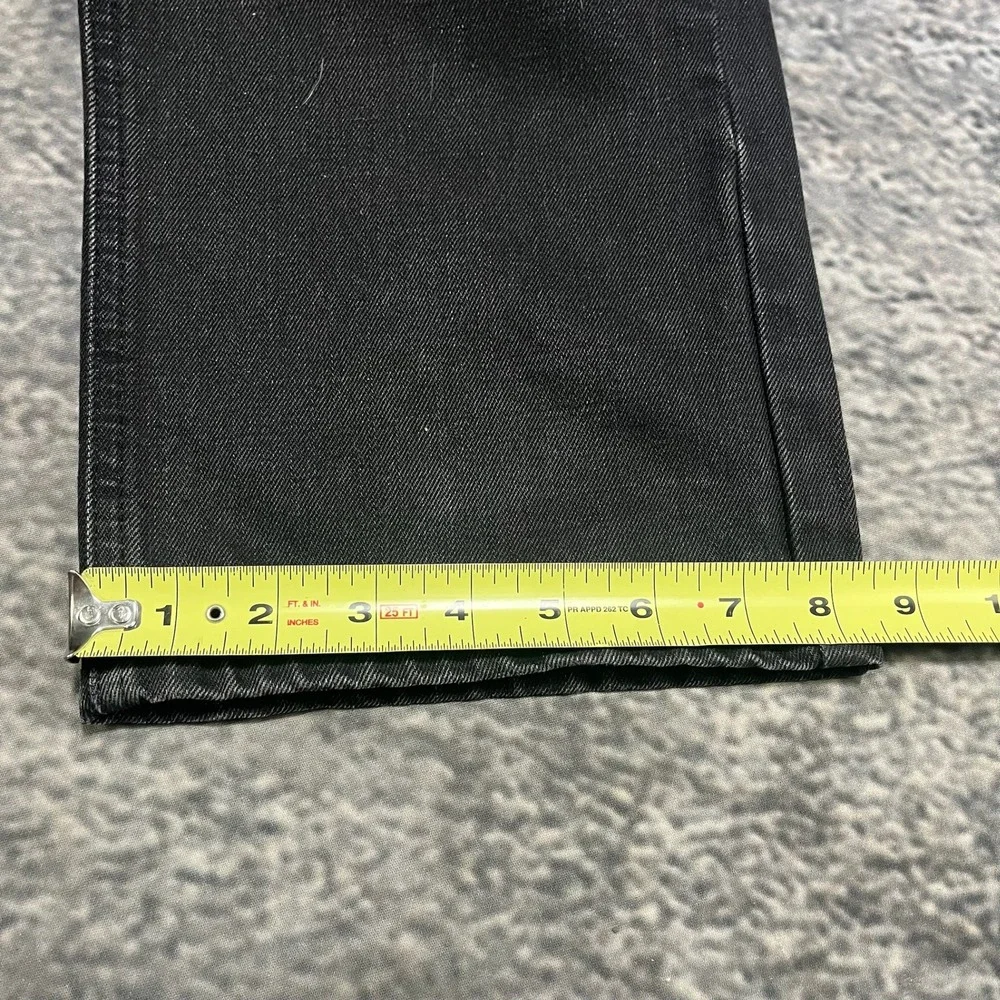 Vintage Brooklyn Xpress Jeans Mens‎ 38x31 Black Y2K Denim Grunge Archive